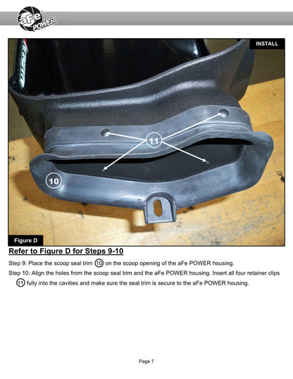 aFe Magnum FORCE Open Element Intake Ford 20-25 F-250/350 6.7L | (54-13070D)