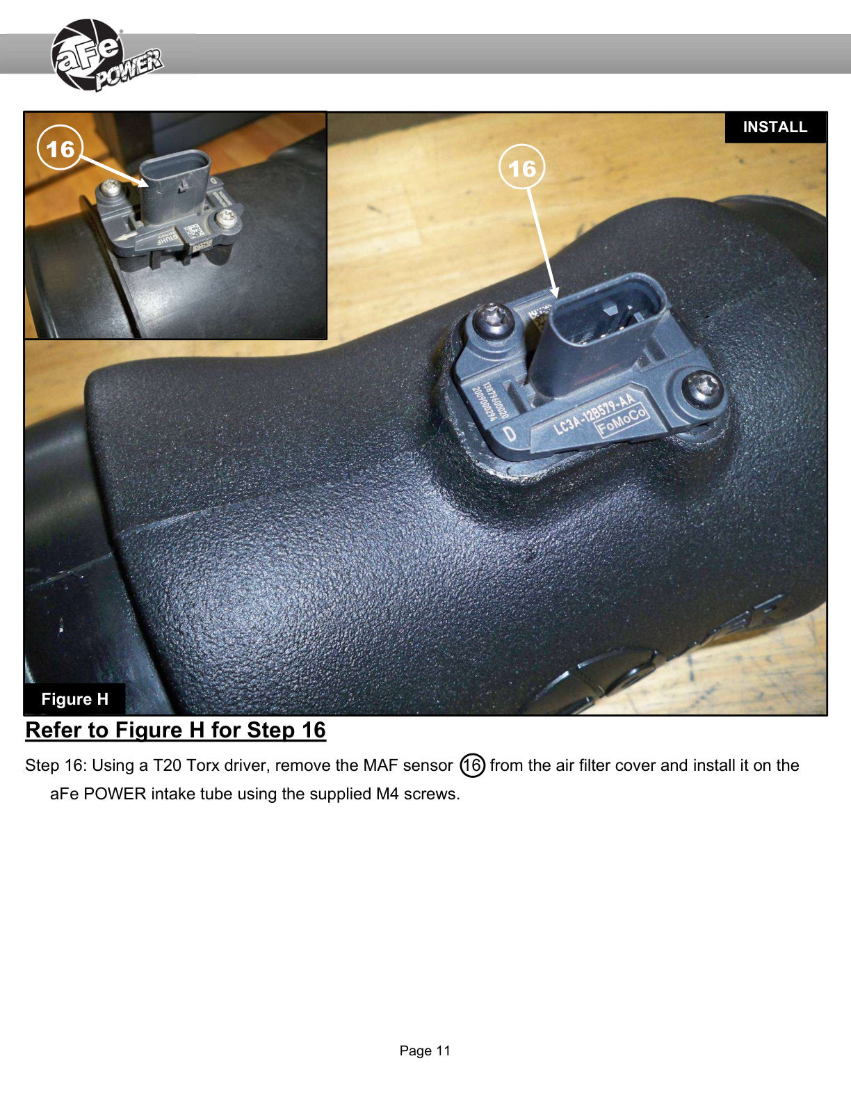 aFe Magnum FORCE Open Element Intake Ford 20-25 F-250/350 6.7L | (54-13070D)