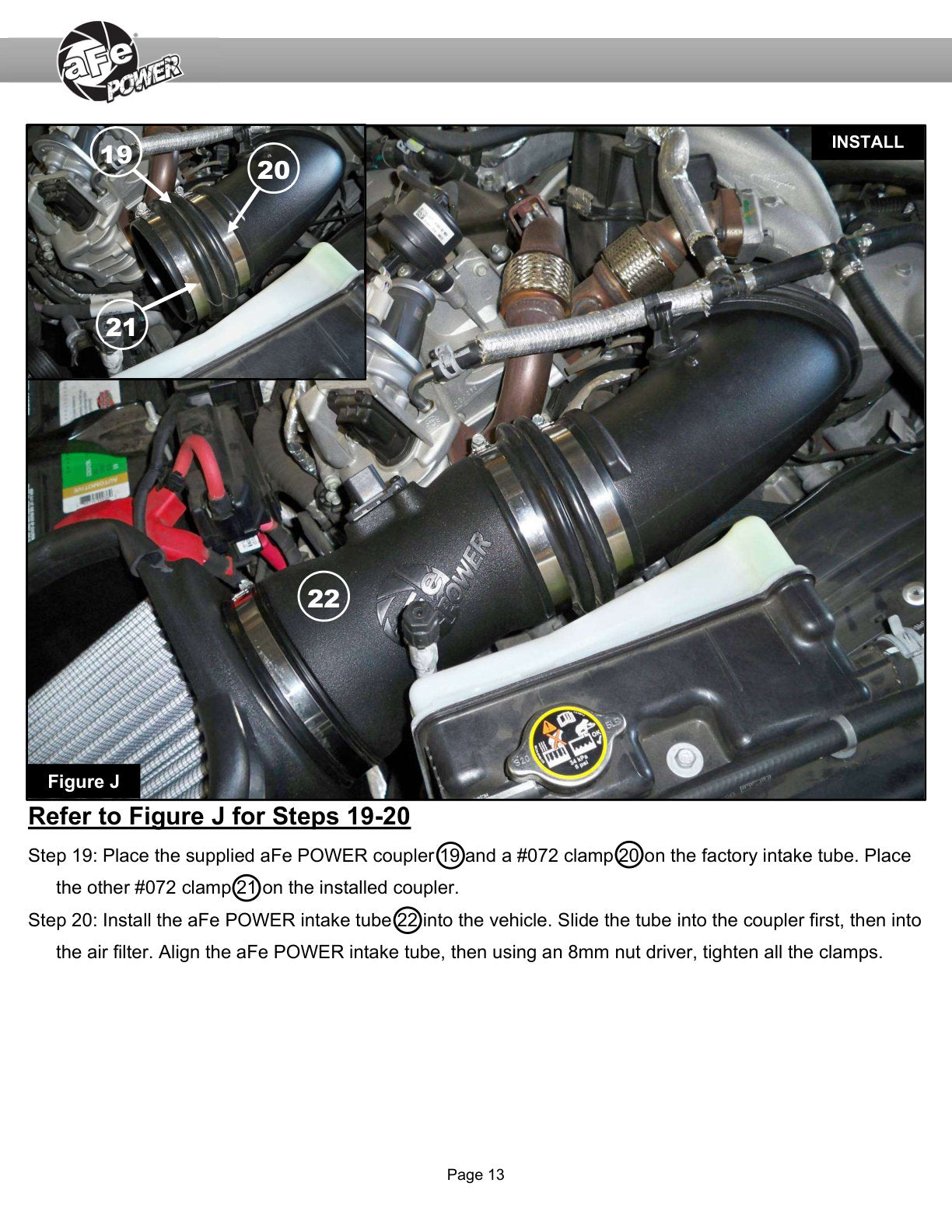 aFe Magnum FORCE Open Element Intake Ford 20-25 F-250/350 6.7L | (54-13070D)