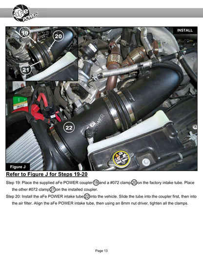 aFe Magnum FORCE Open Element Intake Ford 20-25 F-250/350 6.7L | (54-13070D)