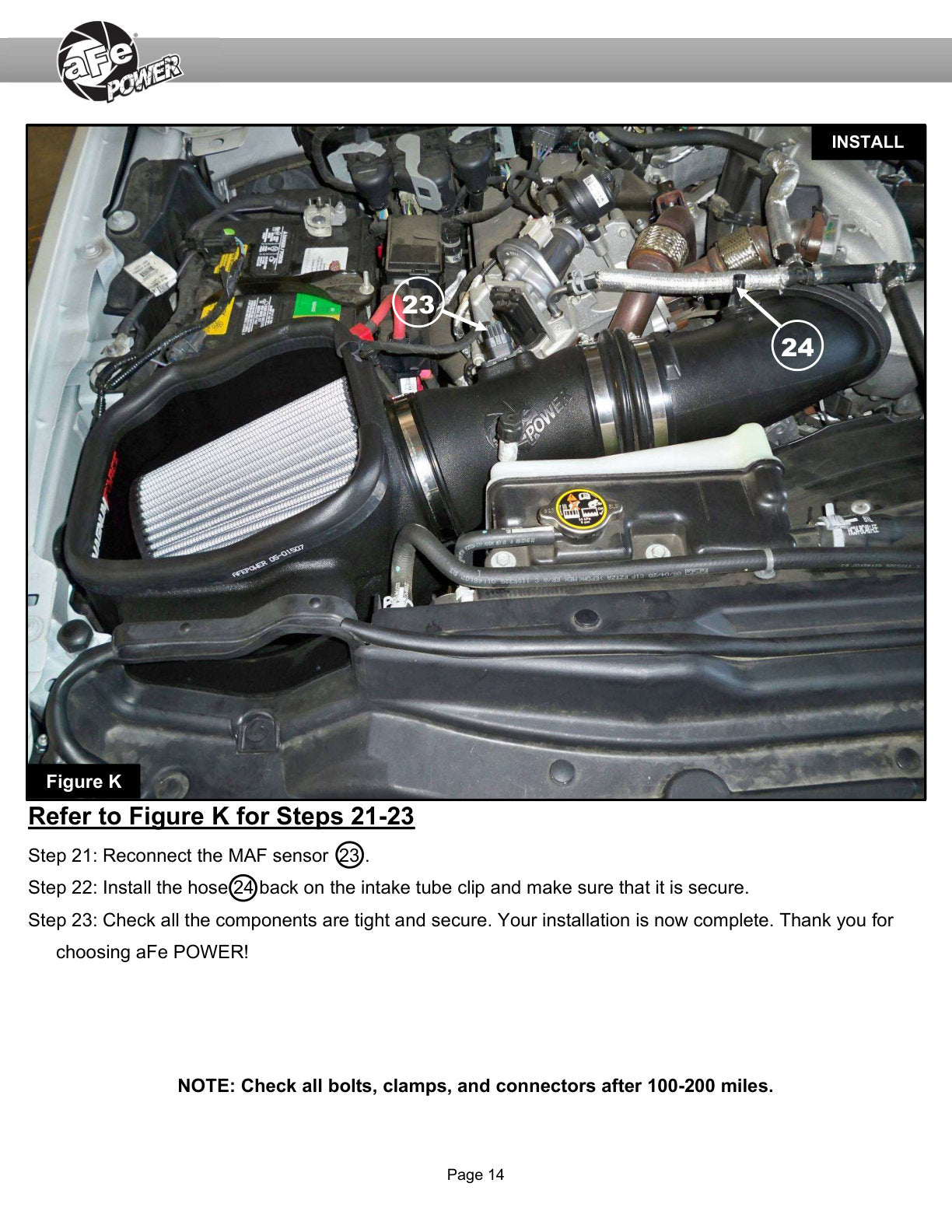 aFe Magnum FORCE Open Element Intake Ford 20-25 F-250/350 6.7L | (54-13070D)