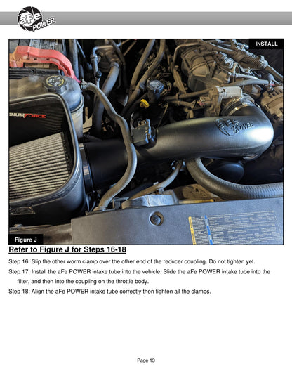 aFe Magnum FORCE Stage-2 Pro DRY S Cold Air Intake | Chevy Silverado/GMC Yukon (09-14) (54-13073D)