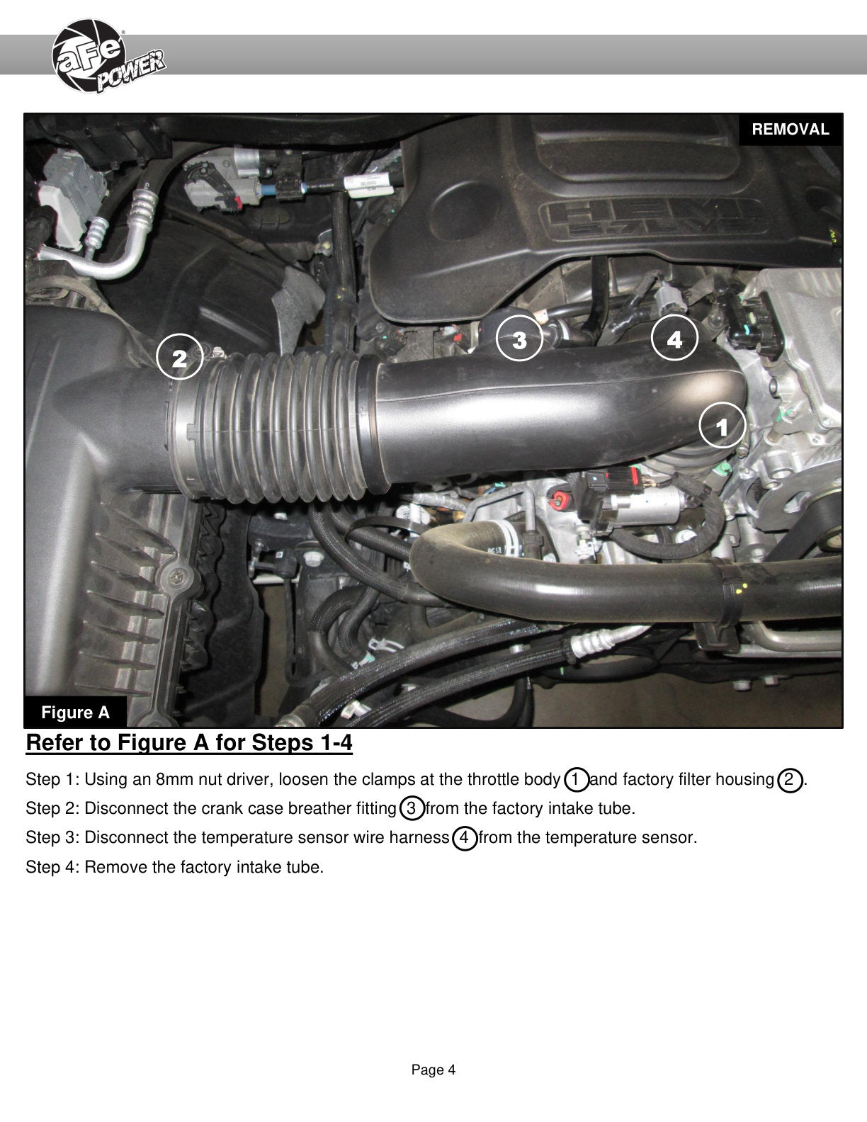 aFe Magnum FORCE Stage-2 Pro 5R Cold Air Intake | Dodge RAM 1500 V8 5.7L HEMI (19-22) (54-13075R)