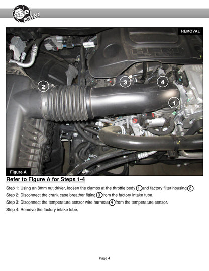 aFe Magnum FORCE Stage-2 Pro 5R Cold Air Intake | Dodge RAM 1500 V8 5.7L HEMI (19-22) (54-13075R)