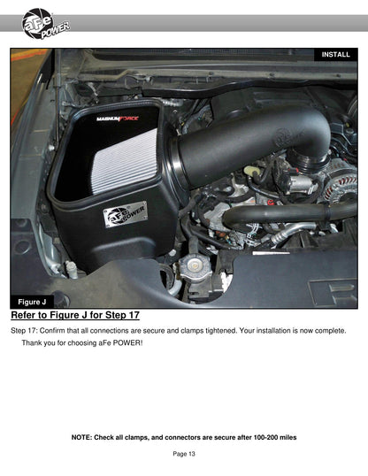 aFe Magnum FORCE Stage-2 Pro 5R Cold Air Intake | Dodge RAM 1500 V8 5.7L HEMI (19-22) (54-13075R)