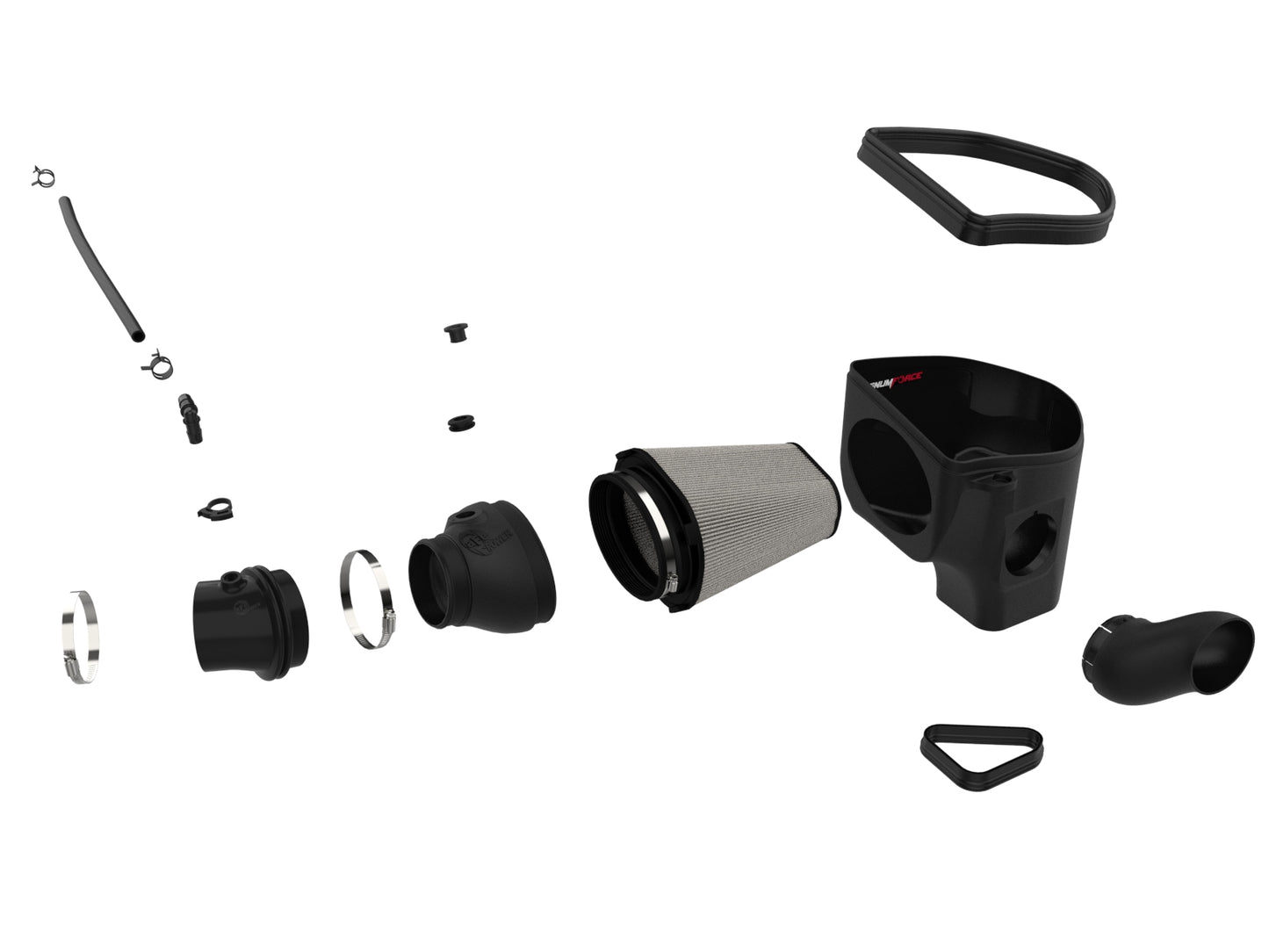 aFe Magnum FORCE Stage2 Pro DRY S Cold Air Intake | Dodge Challenger Hellcat V8 6.2L (54-13076D)