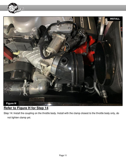 aFe Magnum FORCE Stage2 Pro DRY S Cold Air Intake | Dodge Challenger Hellcat V8 6.2L (54-13076D)