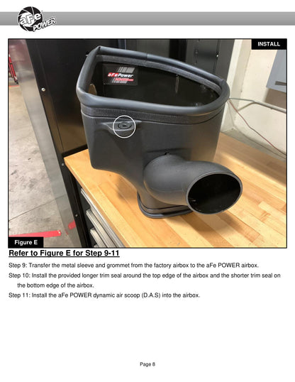 aFe Magnum FORCE Stage2 Cold Air Intake w/Pro 5R | Dodge Challenger Hellcat V8-6.2L (19-23) (54-13076R)