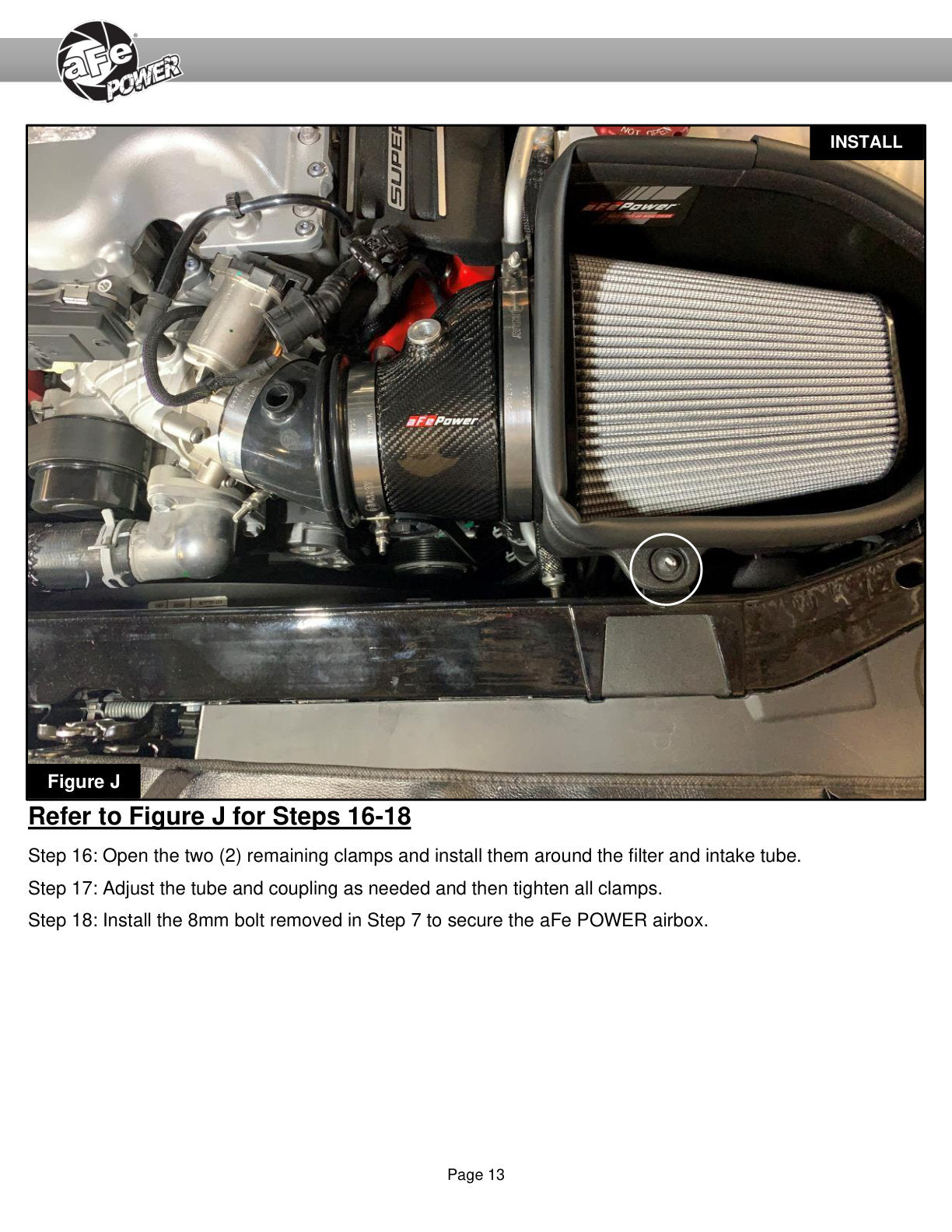 aFe Magnum FORCE Stage2 Cold Air Intake w/Pro 5R | Dodge Challenger Hellcat V8-6.2L (19-23) (54-13076R)