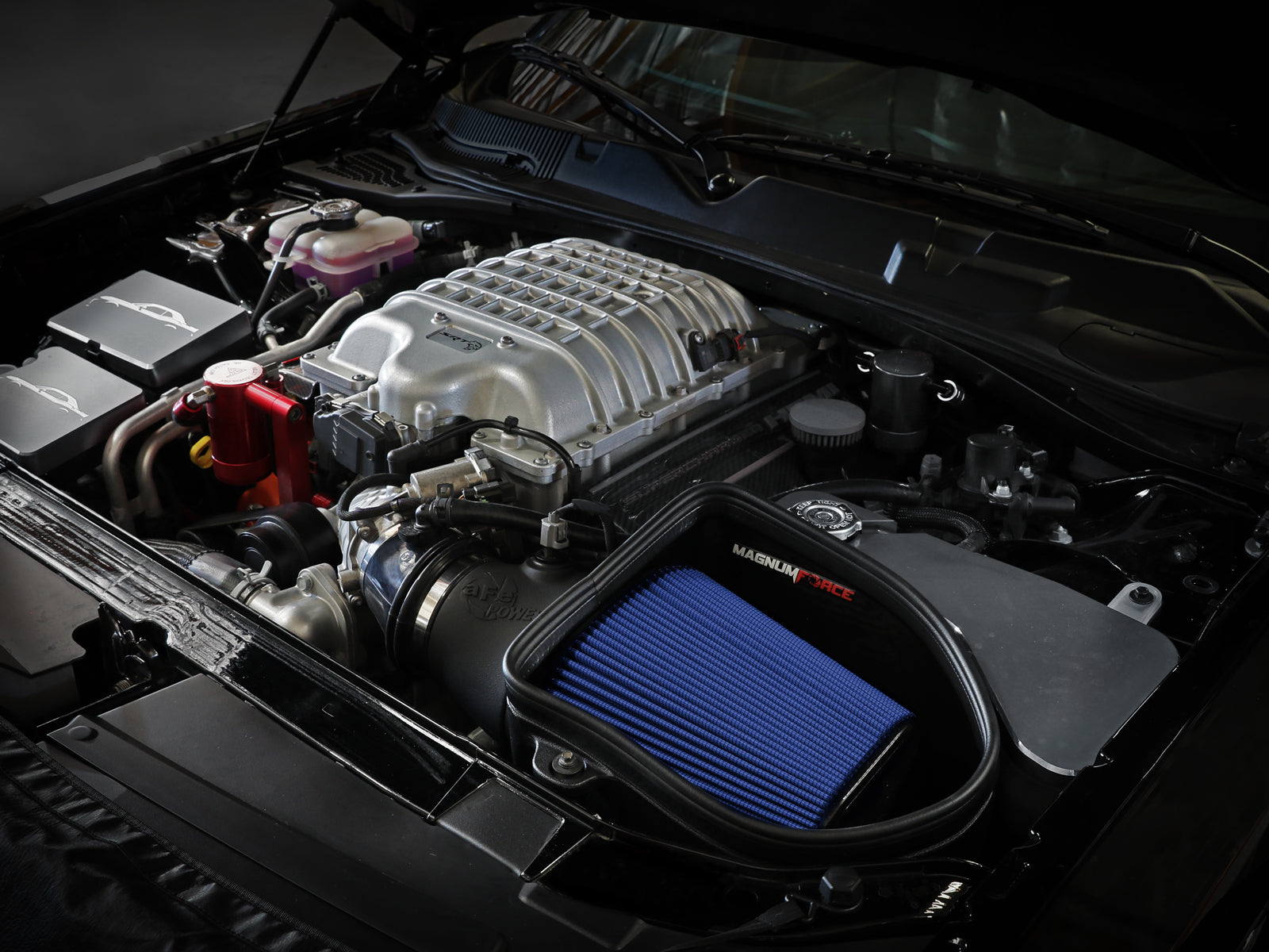 aFe Magnum FORCE Stage2 Cold Air Intake w/Pro 5R | Dodge Challenger Hellcat V8-6.2L (19-23) (54-13076R)
