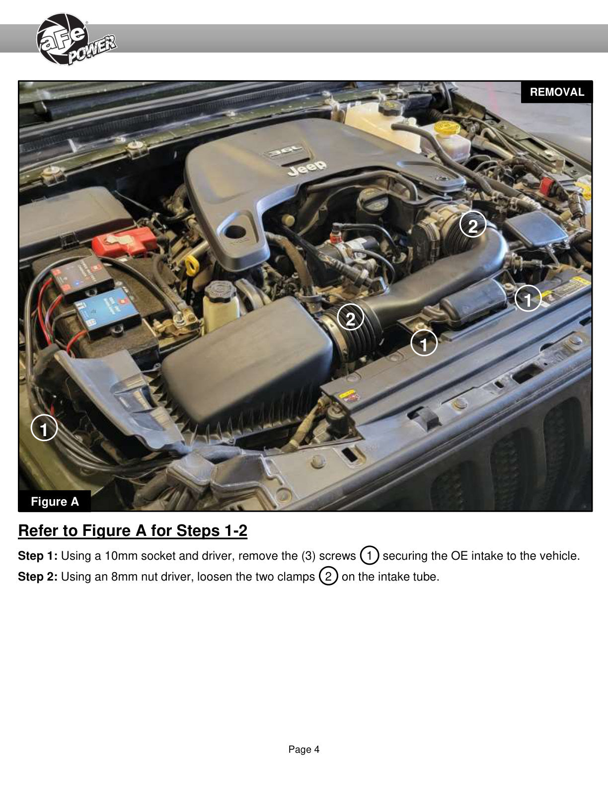 aFe Magnum FORCE Stage-2 Pro Dry S CAI Jeep Wrangler JL 18-23 V6-3.6L (54-13078D)