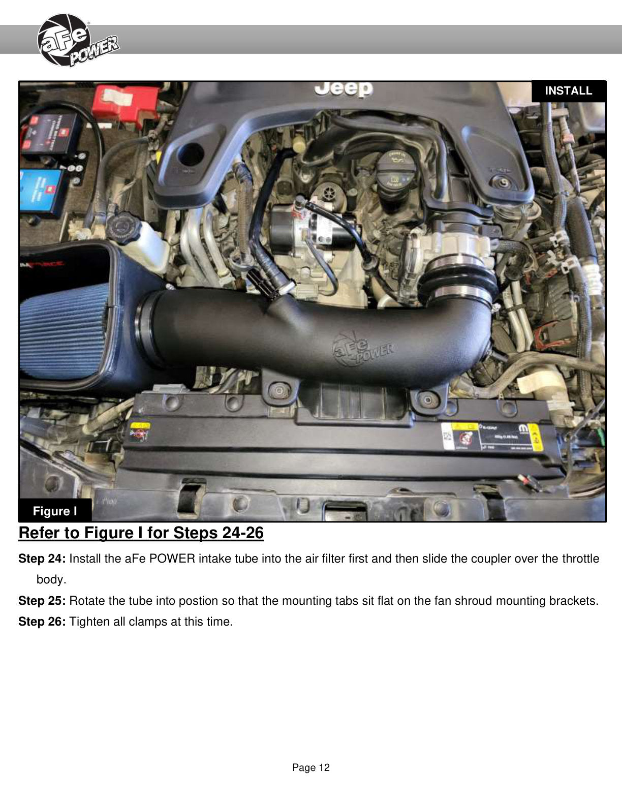 aFe Magnum FORCE Stage-2 Pro 5R Cold Air Intake System | Jeep Wrangler (JL) 18-23 V6-3.6L (54-13078R)