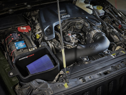 aFe Magnum FORCE Stage-2 Pro 5R Cold Air Intake System | Jeep Wrangler (JL) 18-23 V6-3.6L (54-13078R)
