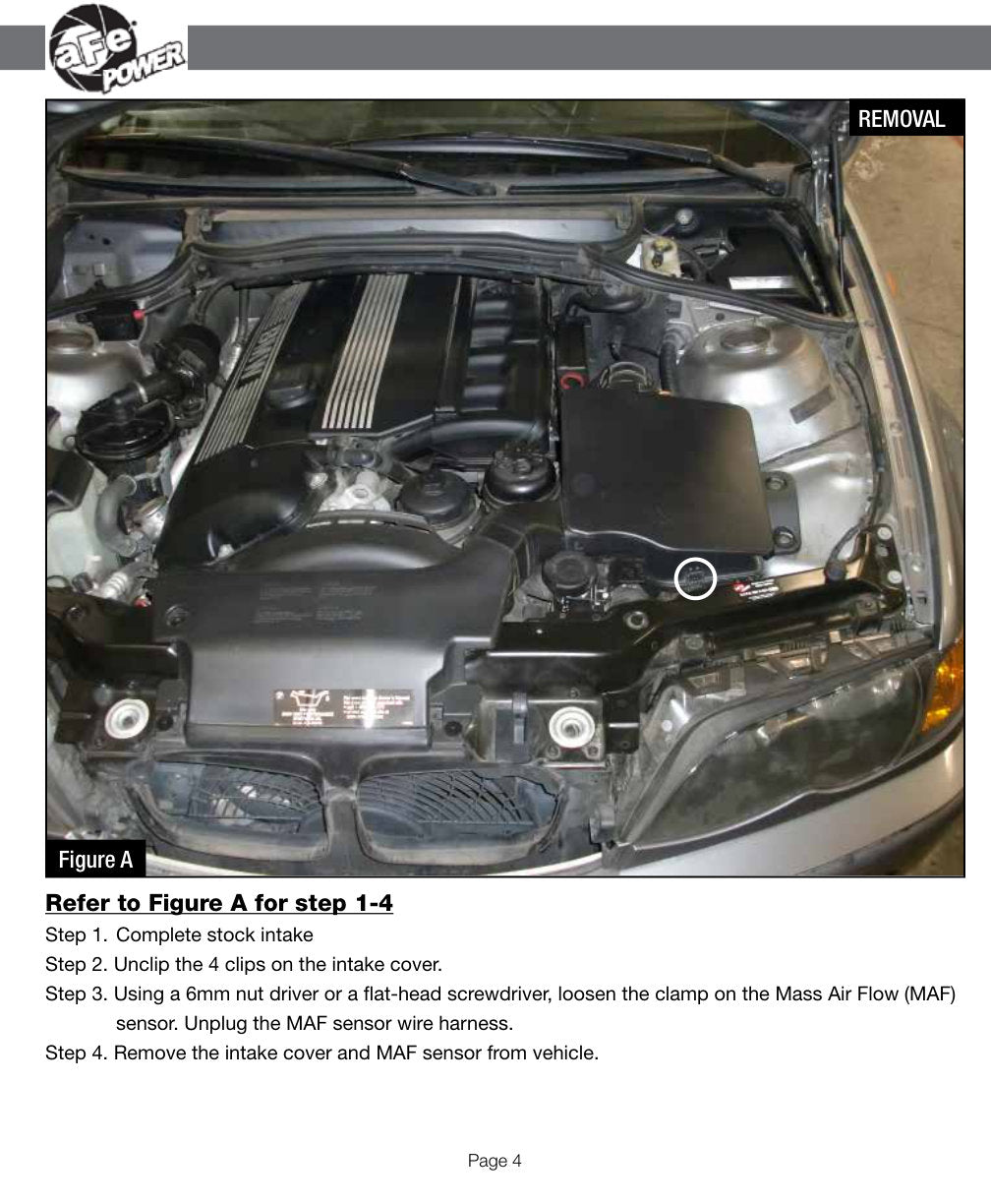 aFe Magnum FORCE Stage-2 Cold Air Intake | BMW 3-Series E46 (99-06) (54-20442) (SPF5420442)