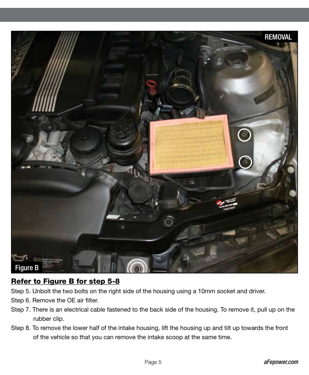 aFe Magnum FORCE Stage-2 Cold Air Intake | BMW 3-Series E46 (99-06) (54-20442) (SPF5420442)
