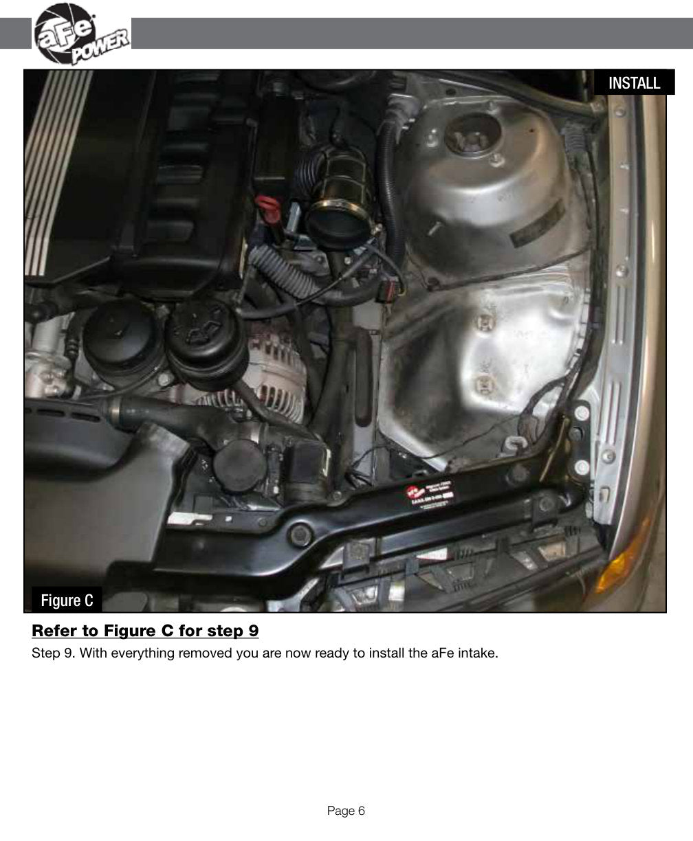 aFe Magnum FORCE Stage-2 Cold Air Intake | BMW 3-Series E46 (99-06) (54-20442) (SPF5420442)