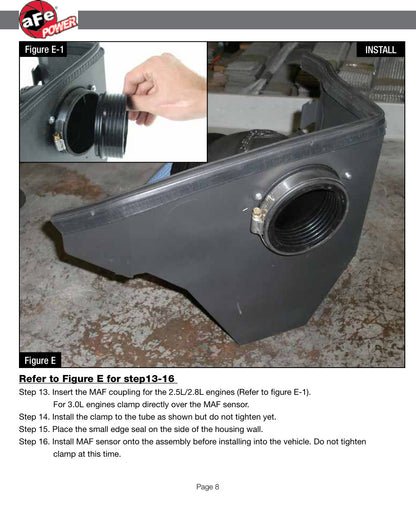 aFe Magnum FORCE Stage-2 Cold Air Intake | BMW 3-Series E46 (99-06) (54-20442) (SPF5420442)