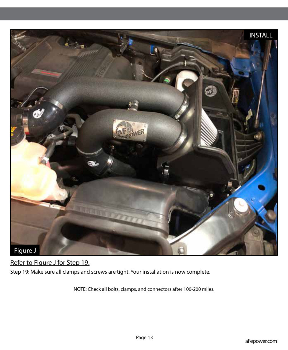 aFe Magnum FORCE Stage-2 Pro 5R Cold Air Intake | Ford F-150 V6 2.7L (15-17) (54-22642-B)