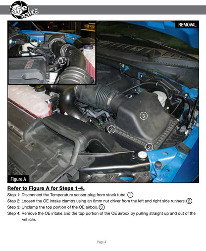 aFe Magnum FORCE Stage-2 Pro 5R Cold Air Intake | Ford F-150 V6-3.5L (17) (54-22972-B)