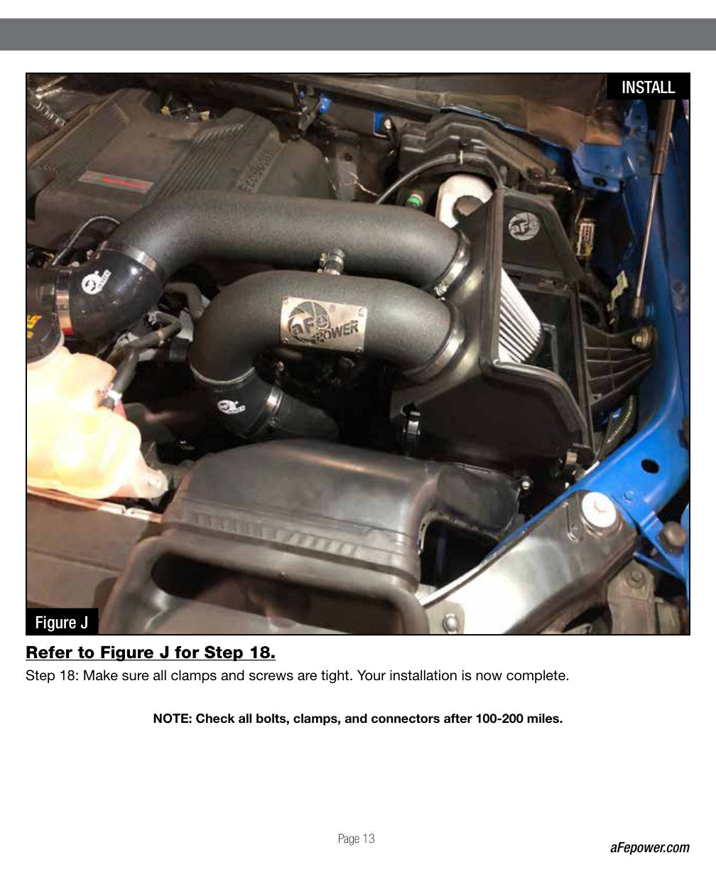 aFe Magnum FORCE Stage-2 Pro 5R Cold Air Intake | Ford F-150 V6-3.5L (17) (54-22972-B)