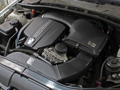 aFe Intake System Cover, Black | BMW 335i/xi E9x 3.0L N55 (54-31918-B)