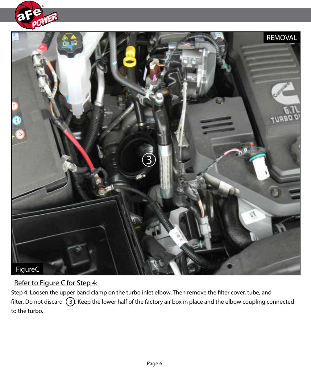 aFe MagnumFORCE Stage-2 Pro 5R Intake | Ram Diesel Trucks L6-6.7L (13-14) (54-32412)