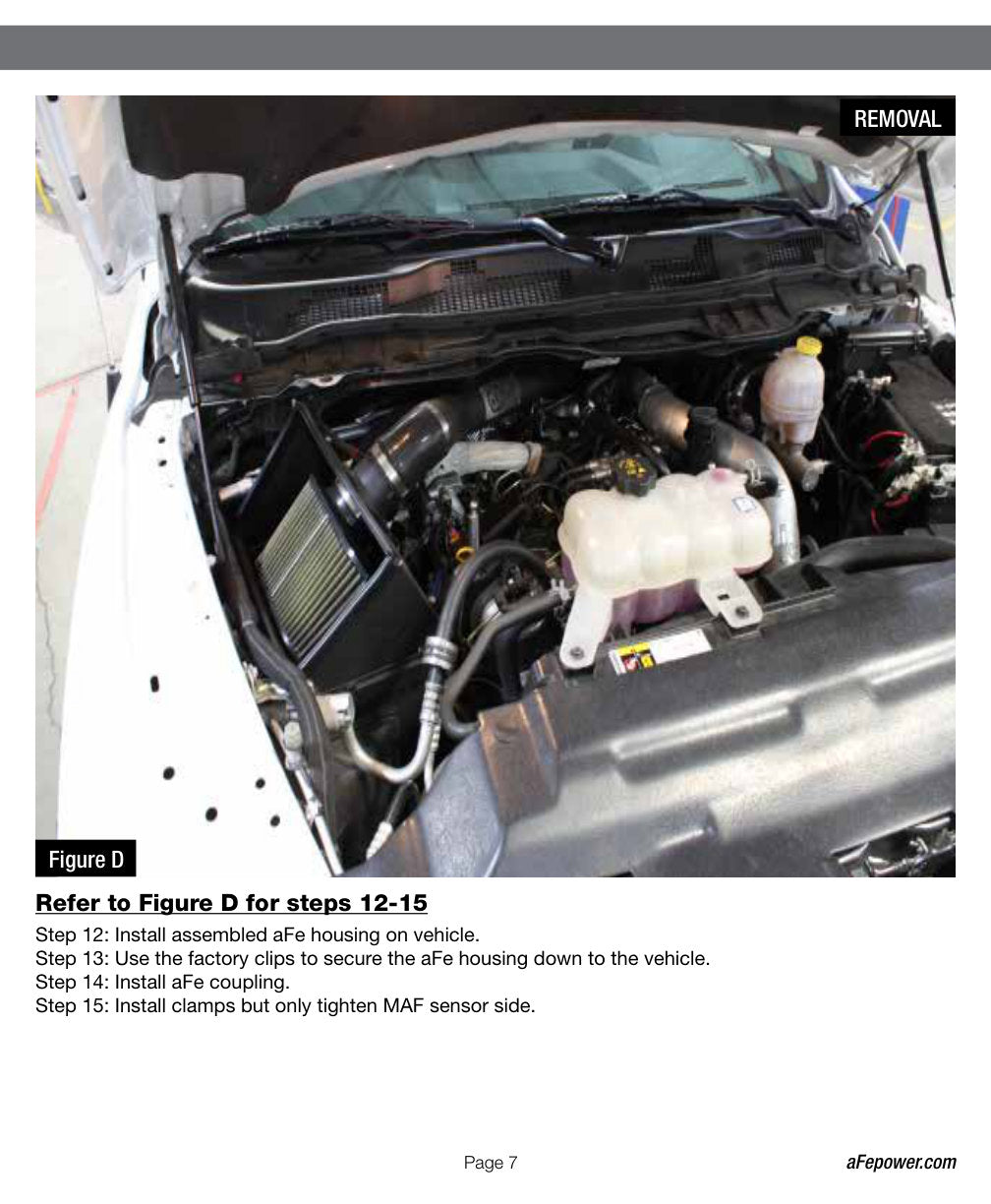 aFe MagnumFORCE XP Stage-2 PRO 5R Intake | Dodge RAM 1500 V6 3.0L EcoDiesel (14) (54-32572)