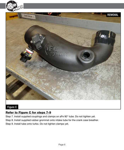 aFe MagnumFORCE Stage-2 Pro 5R CAI | Ford V8-6.4L Diesel (08-10) (54-41262)