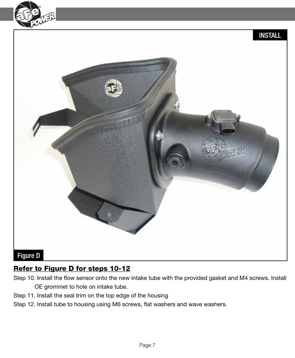 aFe MagnumFORCE Stage-2 Pro 5R CAI | Ford V8-6.4L Diesel (08-10) (54-41262)