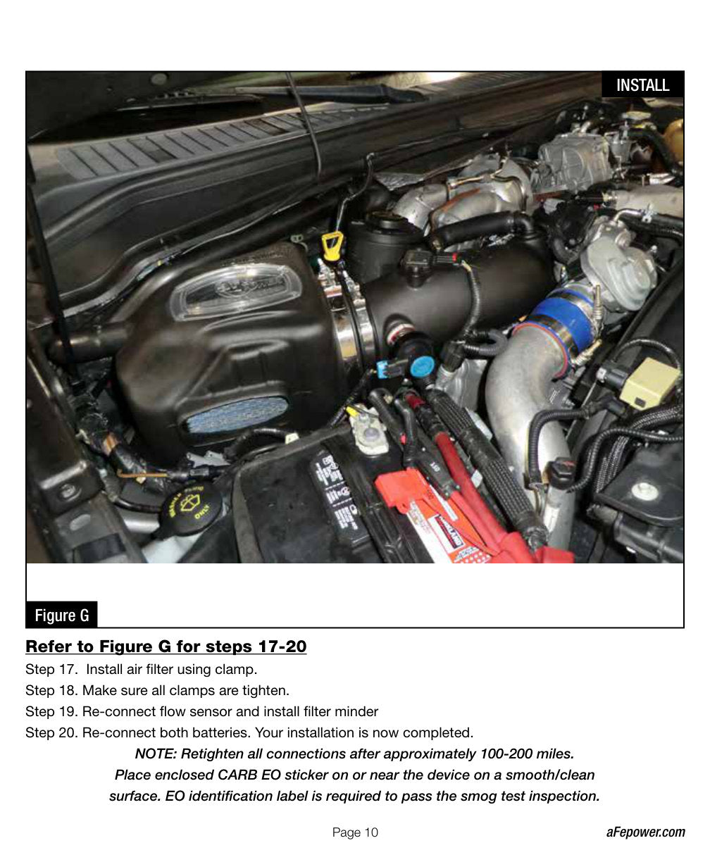 aFe MagnumFORCE Stage-2 Pro 5R CAI | Ford V8-6.4L Diesel (08-10) (54-41262)
