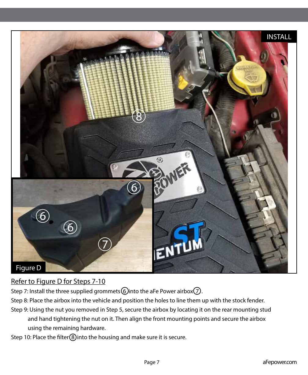aFe Momentum ST Cold Air Intake Jeep XJ 4.0L (91-01) | I6 (54-46209) (SPF5446209)