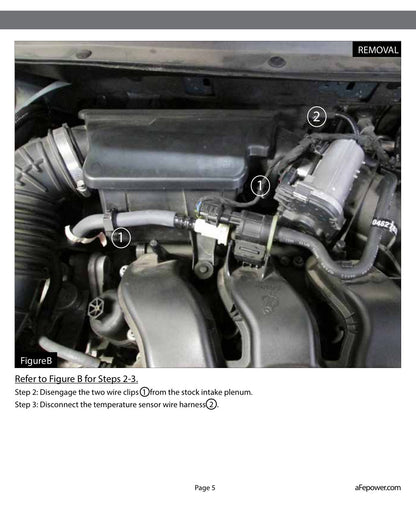 aFe Momentum ST Pro 5R Cold Air Intake System | Jeep Cherokee (14-18) V6 3.2L (54-46215)