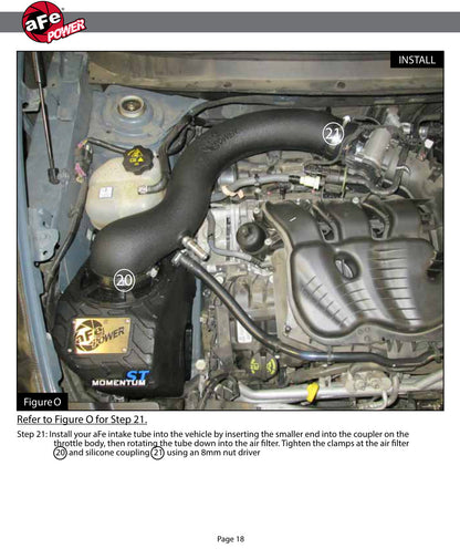 aFe Momentum ST Pro 5R Cold Air Intake System | Jeep Cherokee (14-18) V6 3.2L (54-46215)