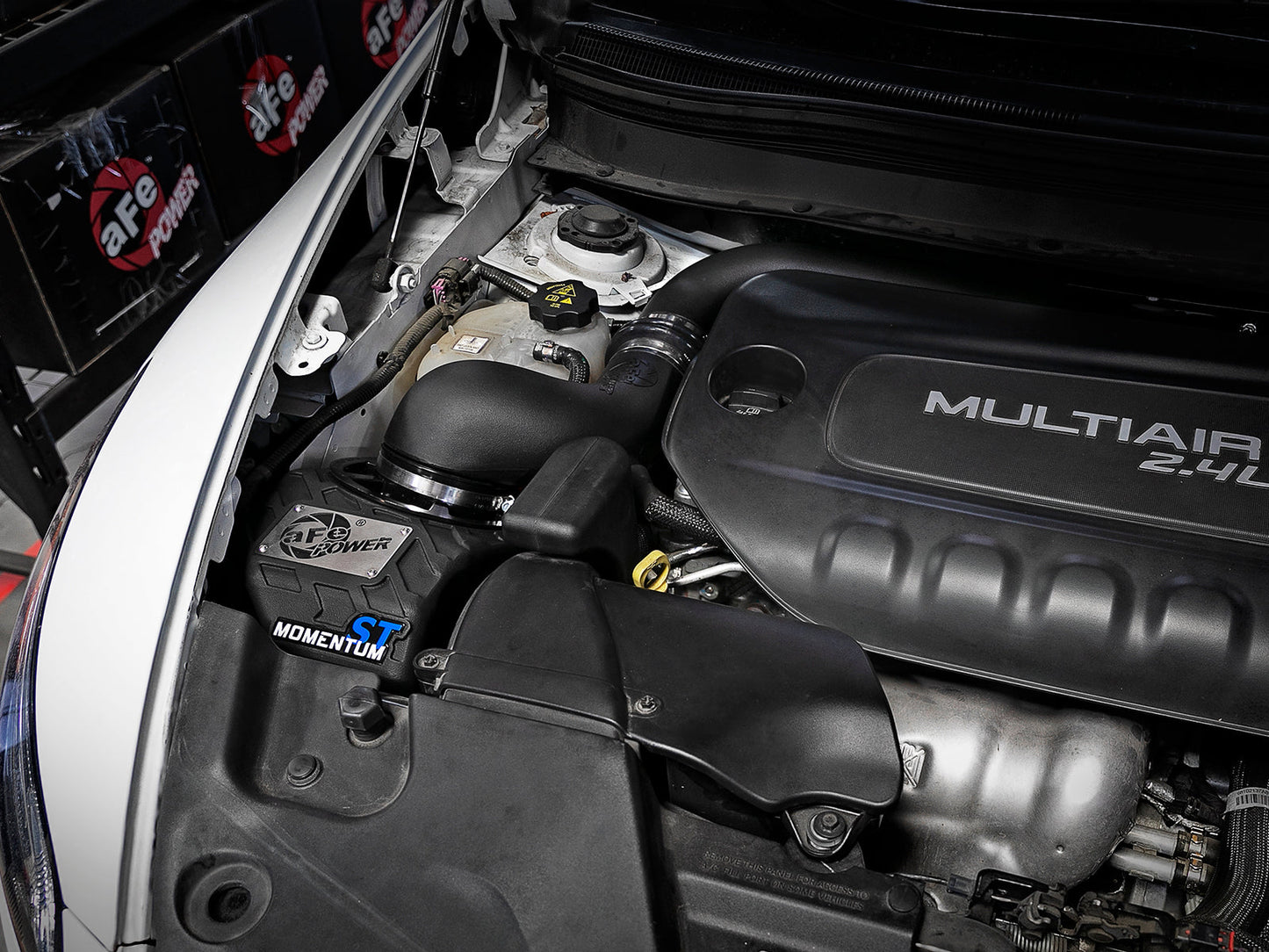 aFe Power Momentum ST Pro 5R Cold Air Intake System 14-17 Jeep Cherokee (KL) I4-2.4L (54-46216)