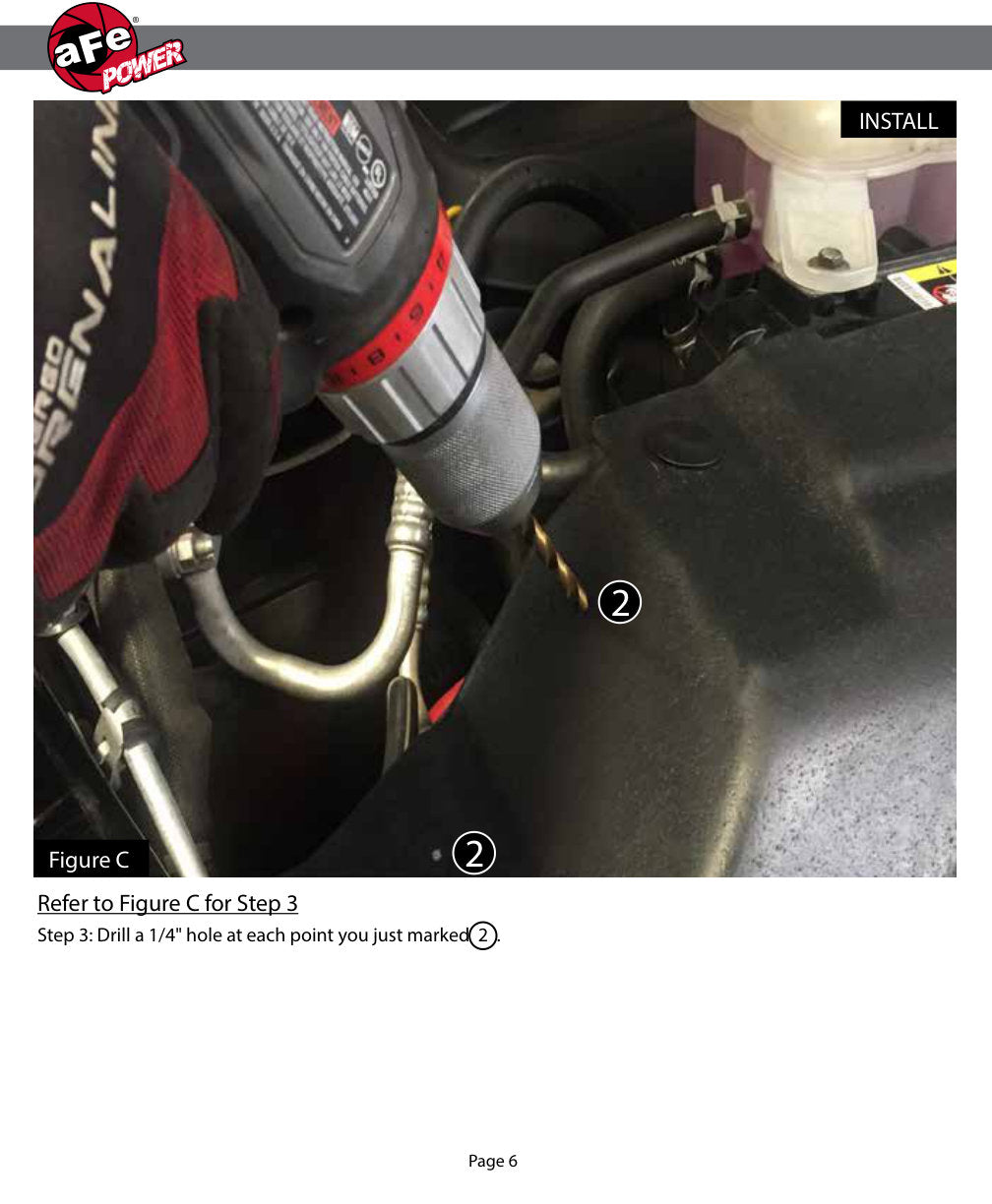 aFe Momentum HD Dynamic Air Scoop | RAM 1500 EcoDiesel V6 (14-16) (54-72006-S)