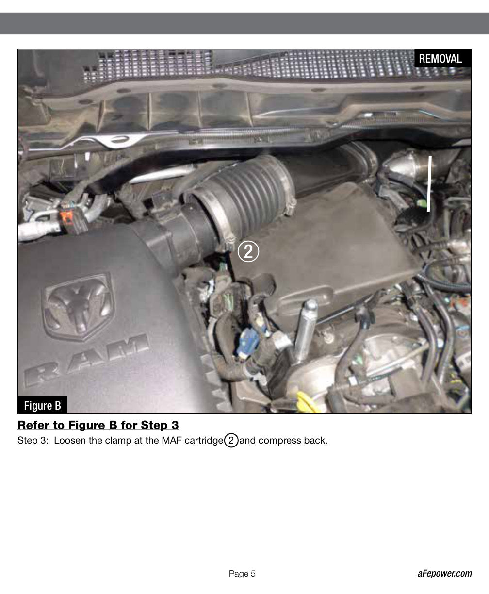 aFe HD AIS PRO 5R Intake | RAM 1500 EcoDiesel V6-3.0L 2014 (54-72006)