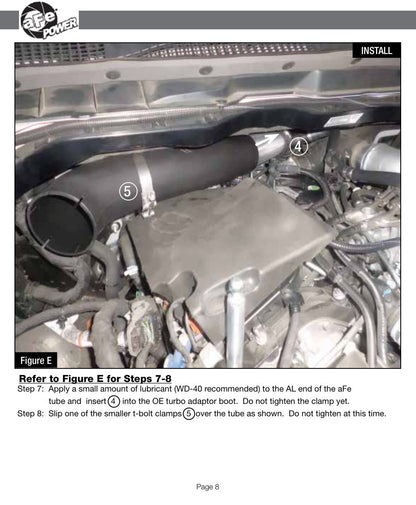 aFe HD AIS PRO 5R Intake | RAM 1500 EcoDiesel V6-3.0L 2014 (54-72006)