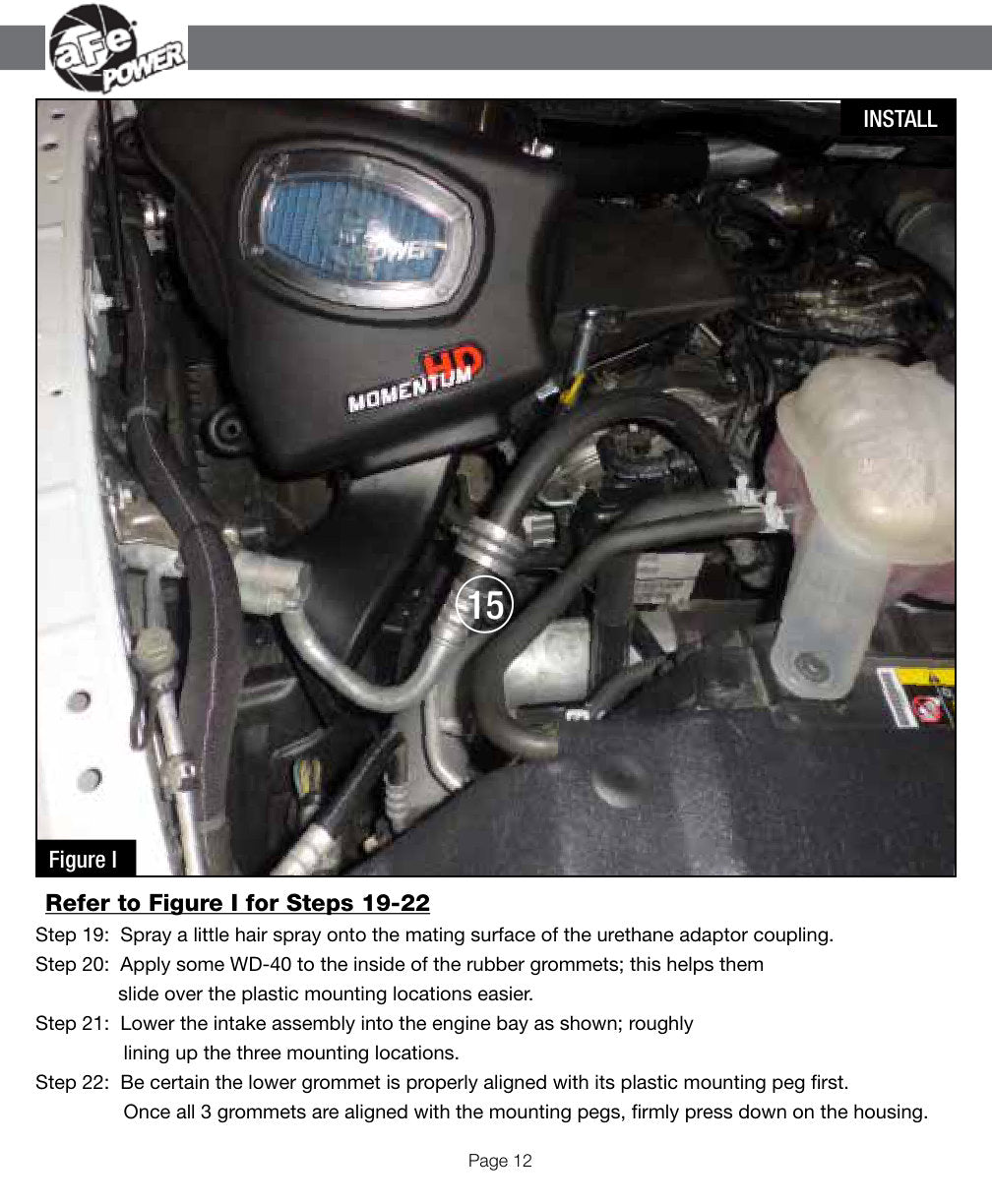 aFe HD AIS PRO 5R Intake | RAM 1500 EcoDiesel V6-3.0L 2014 (54-72006)