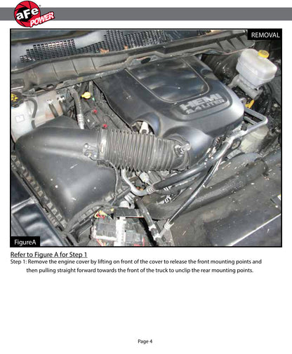aFe Momentum GT Cold Air Intake System w/ Pro 5R Media | Ram 2500 6.4L Hemi (14-16) (54-72103)
