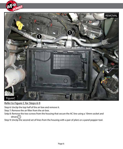 aFe Momentum GT Cold Air Intake System w/ Pro 5R Media | Ram 2500 6.4L Hemi (14-16) (54-72103)