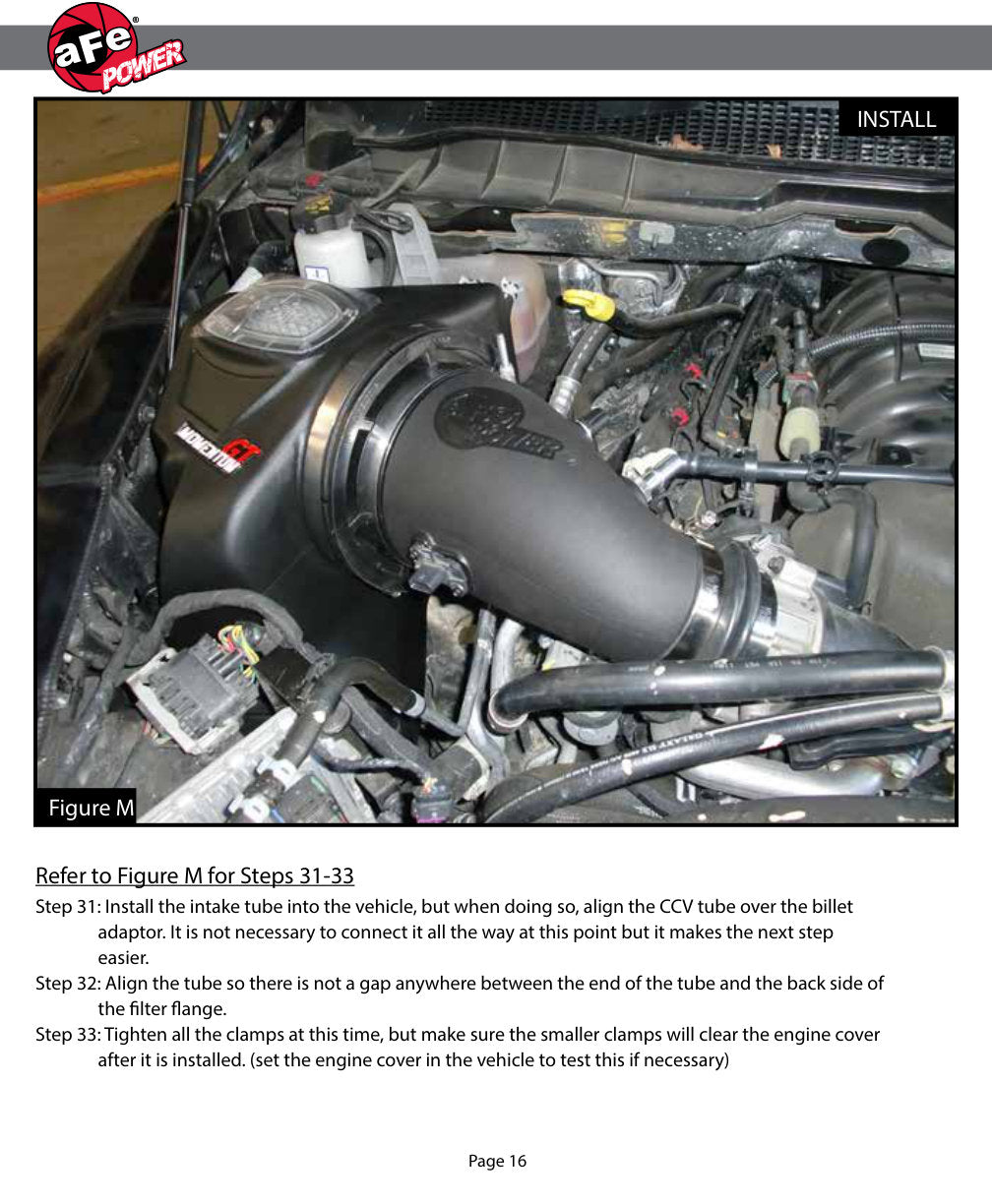 aFe Momentum GT Cold Air Intake System w/ Pro 5R Media | Ram 2500 6.4L Hemi (14-16) (54-72103)