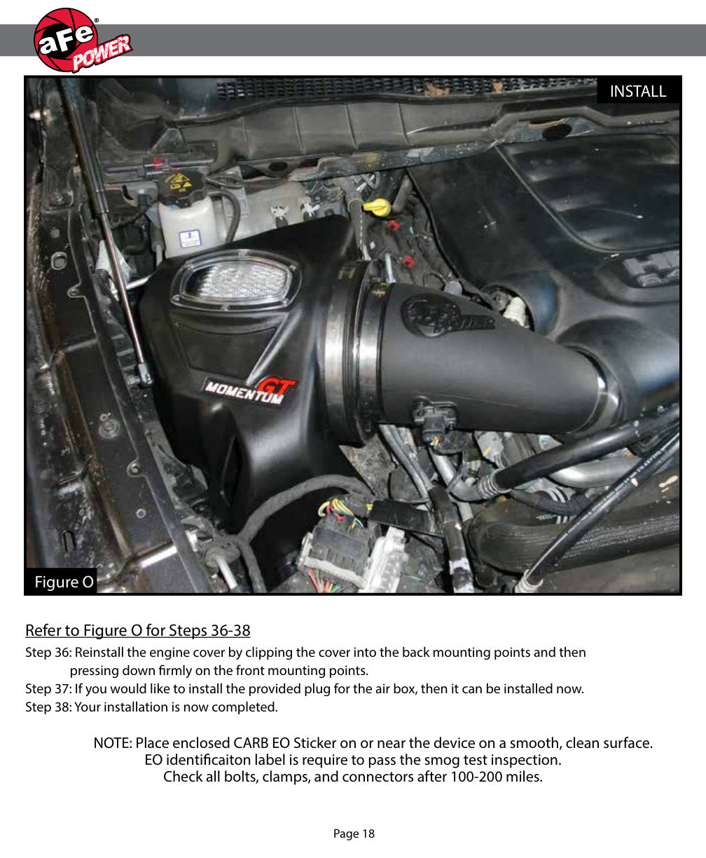 aFe Momentum GT Cold Air Intake System w/ Pro 5R Media | Ram 2500 6.4L Hemi (14-16) (54-72103)