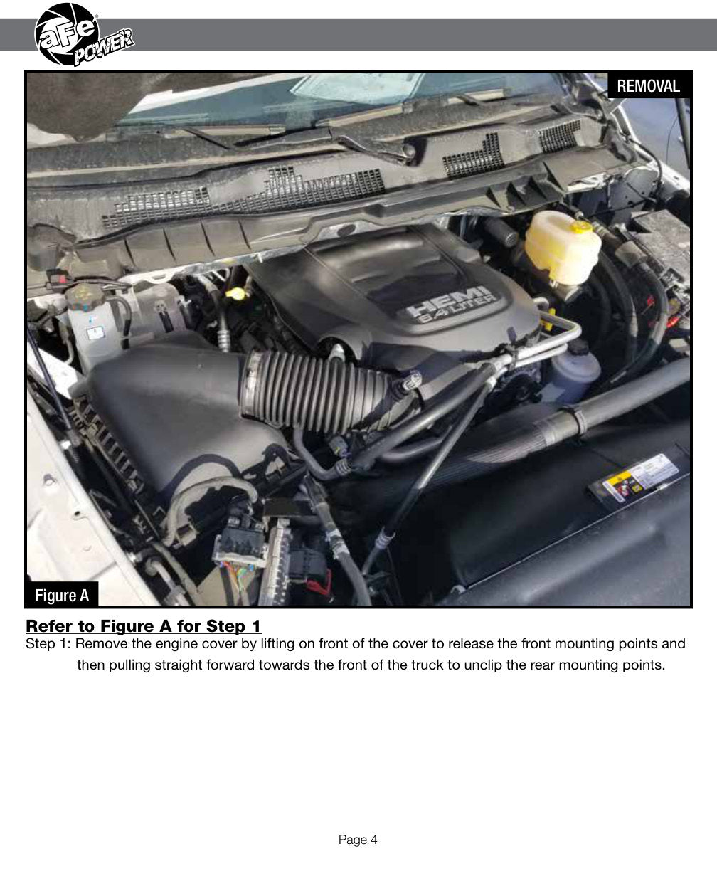 aFe Momentum GT Pro 5R Cold Air Intake | RAM 2500 Power Wagon V8-6.4L HEMI (17) (54-72104)