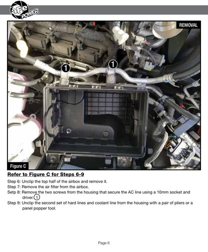 aFe Momentum GT Pro 5R Cold Air Intake | RAM 2500 Power Wagon V8-6.4L HEMI (17) (54-72104)