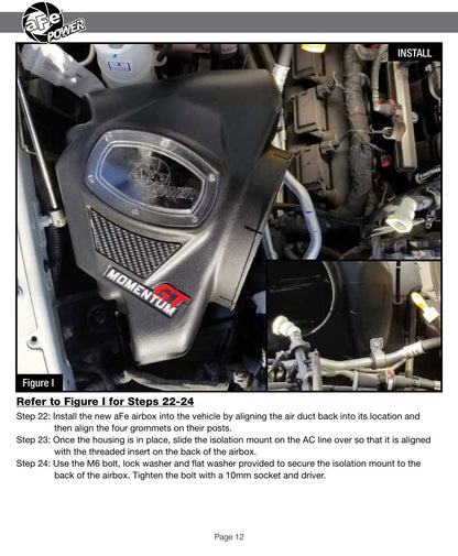 aFe Momentum GT Pro 5R Cold Air Intake | RAM 2500 Power Wagon V8-6.4L HEMI (17) (54-72104)