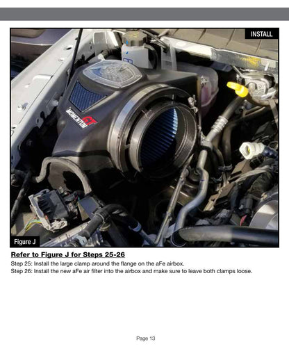 aFe Momentum GT Pro 5R Cold Air Intake | RAM 2500 Power Wagon V8-6.4L HEMI (17) (54-72104)