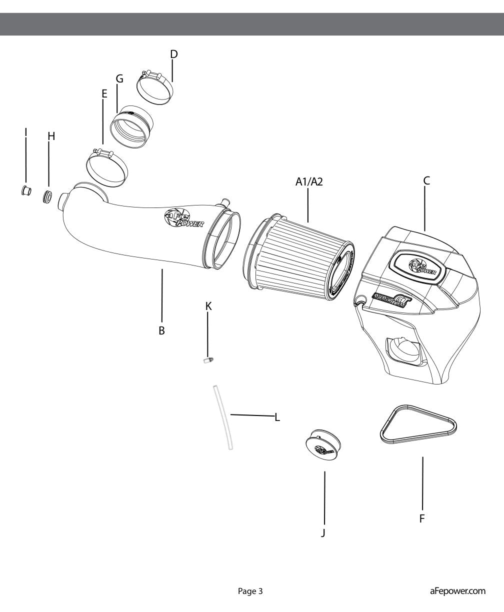 aFe Momentum GT Pro 5R Stage-2 Cold Air Intake | Dodge Challenger/Charger R/T (11-15) (54-72202)