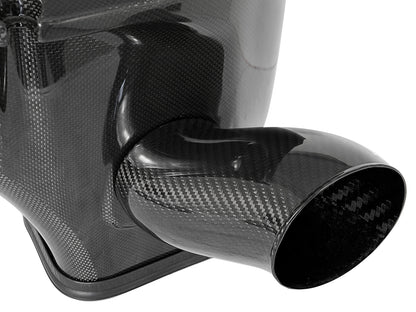 aFe Momentum GT Carbon Fiber Dynamic Air Scoop | Dodge Challenger V6/V8 (15-18) (54-72203-SF)