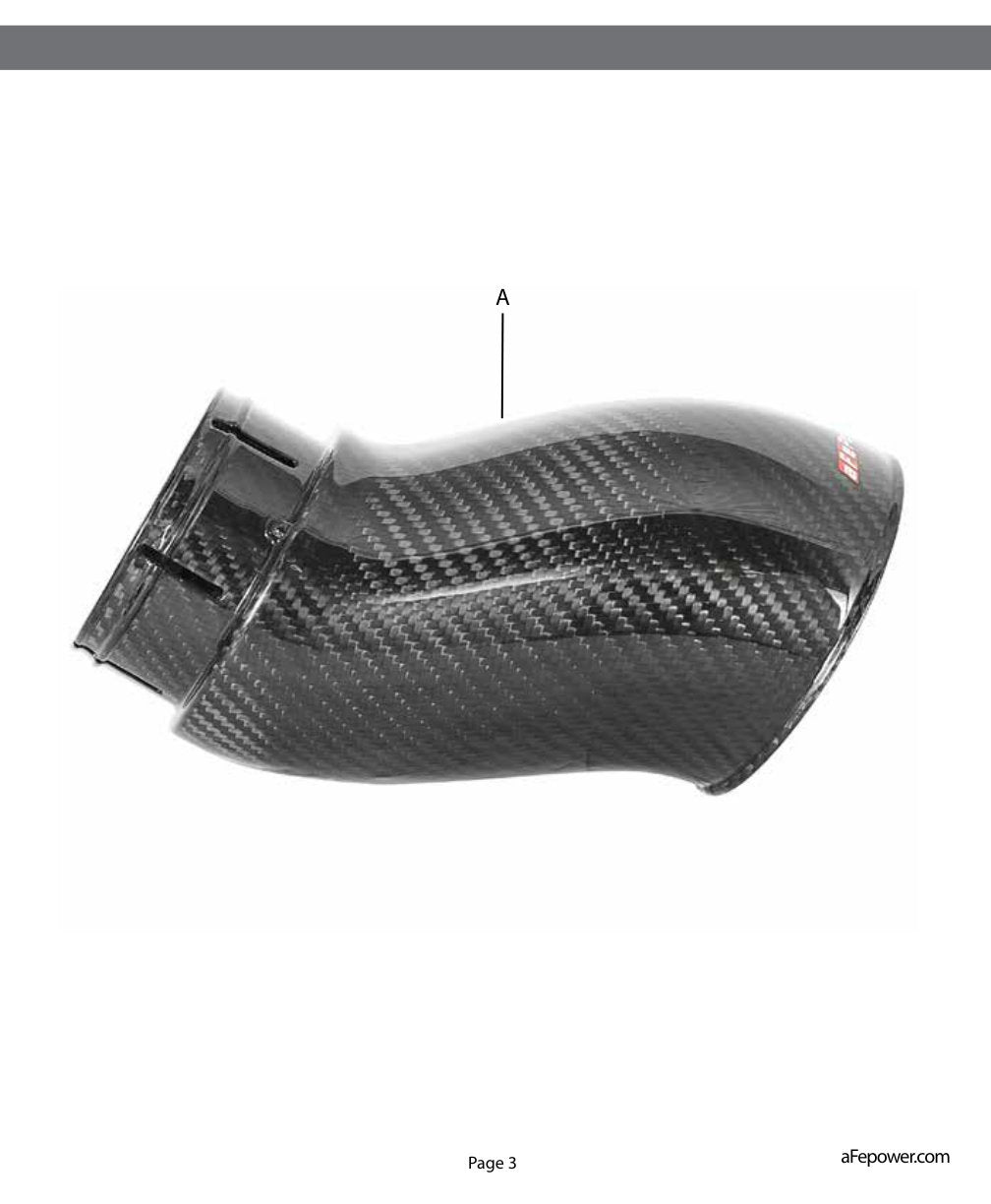 aFe Momentum GT Carbon Fiber Dynamic Air Scoop | Dodge Challenger V6/V8 (15-18) (54-72203-SF)