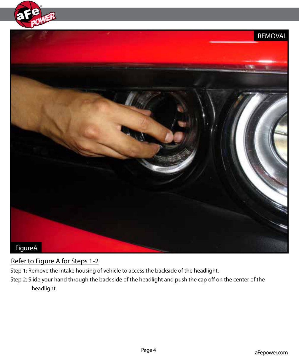 aFe Momentum GT Carbon Fiber Dynamic Air Scoop | Dodge Challenger V6/V8 (15-18) (54-72203-SF)